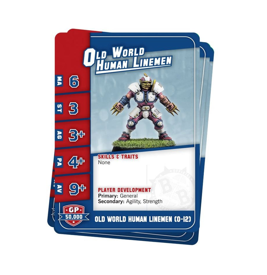 Blood Bowl: Old World Alliance Team Card Pack - Gathering Games
