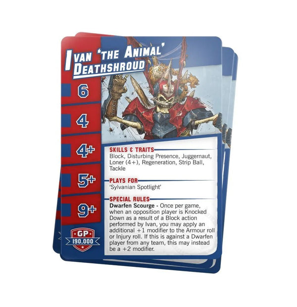 Blood Bowl: Vampire Team Card Pack - 2