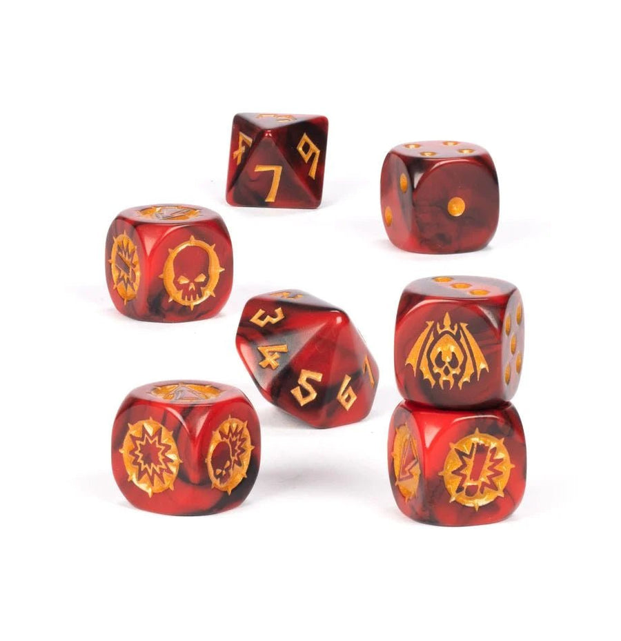 Blood Bowl: Vampire Team Dice Set - Gathering Games