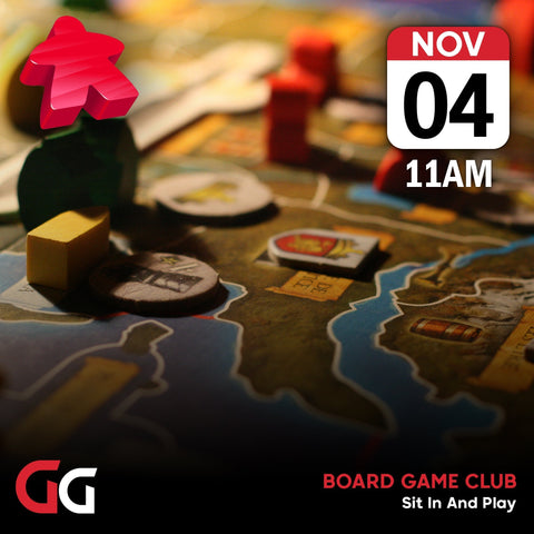 Board Game Club: Sit In & Play | 11th Nov | Skipton - Gathering Games