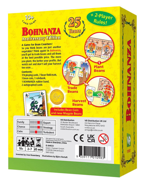 Bohnanza 25th Anniversary Edition - Gathering Games
