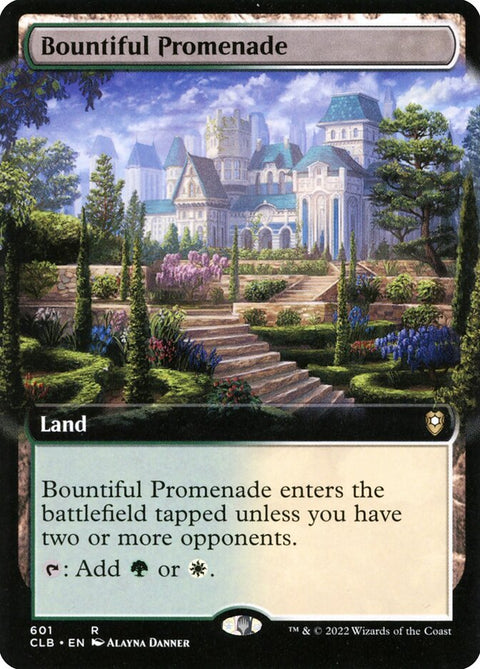 Bountiful Promenade (Extended Art) - Gathering Games