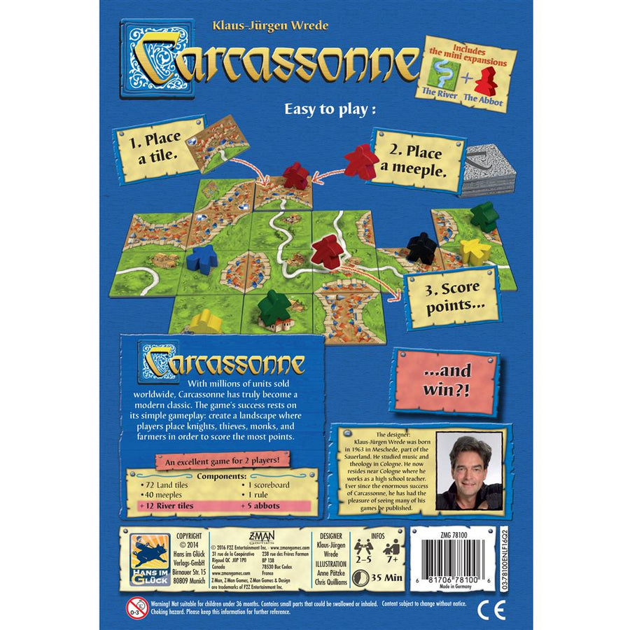 Carcassonne (2015 Edition) - Gathering Games