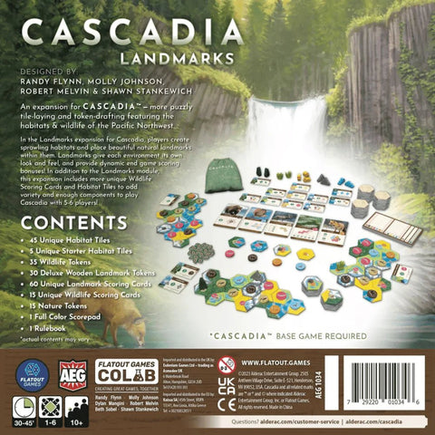 Cascadia: Landmarks Expansion - Gathering Games