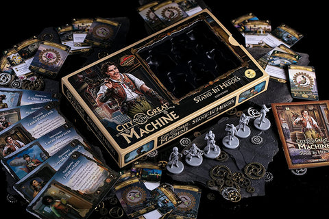 City of the Great Machine: Stand-In Heroes - Board Game - English - Crowd Games City of the Great Machine: Stand-In Heroes - Board Game - English - Crowd Games