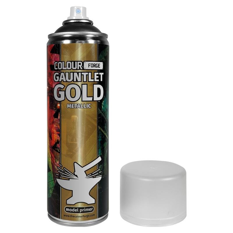 Colour Forge: Gauntlet Gold Spray (500ml) - Gathering Games