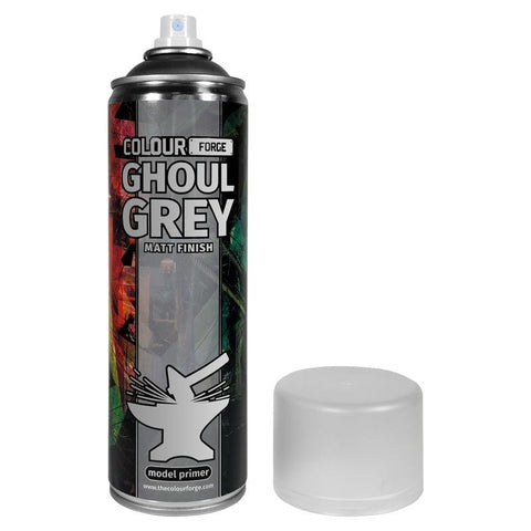 Colour Forge: Ghoul Grey Spray (500ml) - Gathering Games