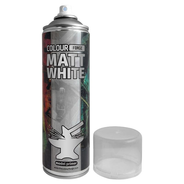 Colour Forge: Matt White Spray (500ml) - 1