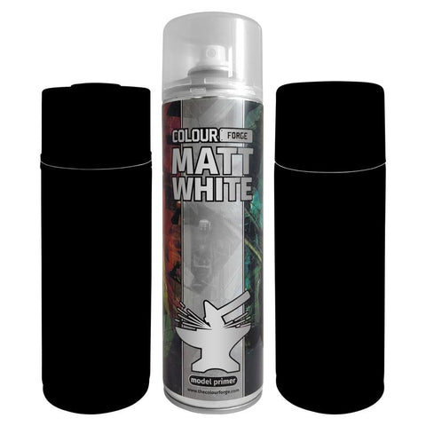 Colour Forge: Matt White Spray (500ml) - Gathering Games