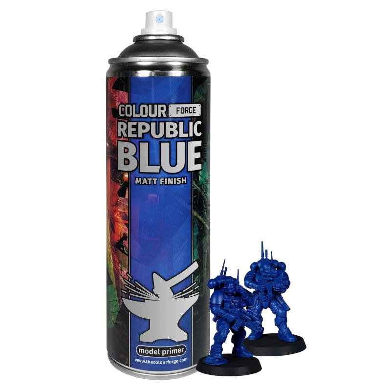 Colour Forge: Republic Blue Spray (500ml) - Gathering Games