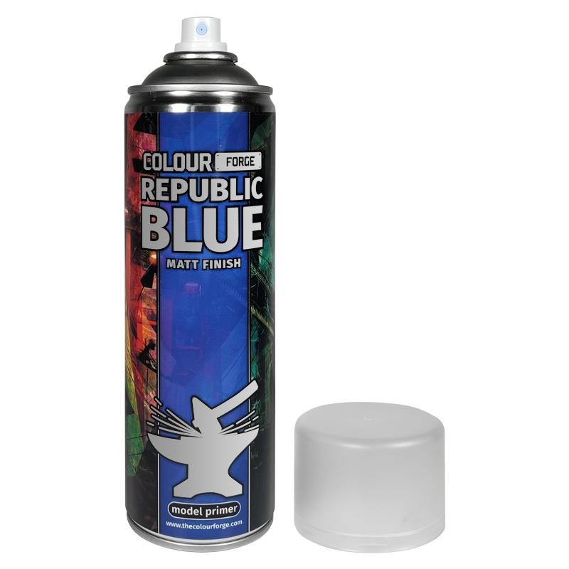 Colour Forge: Republic Blue Spray (500ml) - Gathering Games