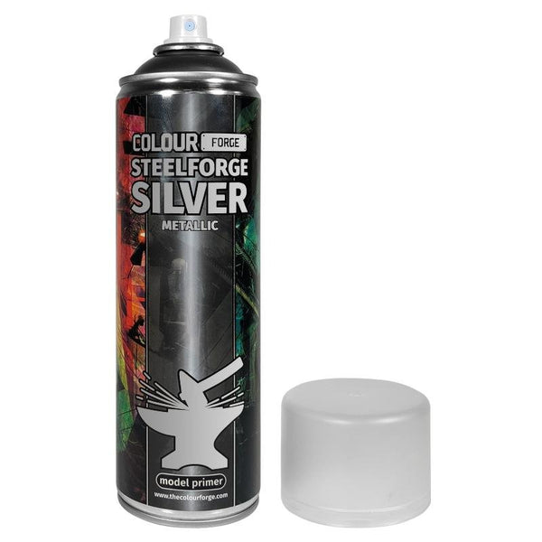 Colour Forge: Steelforge Silver Spray (500ml) - 1