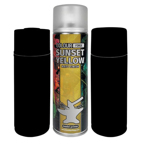 Colour Forge: Sunset Yellow Spray (500ml) - Gathering Games