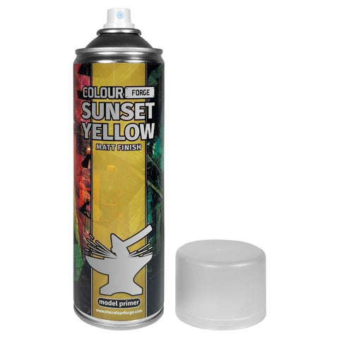 Colour Forge: Sunset Yellow Spray (500ml) - Gathering Games