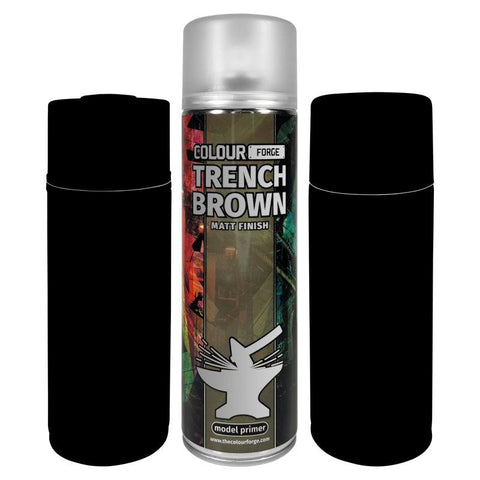 Colour Forge: Trench Brown Spray (500ml) - Gathering Games