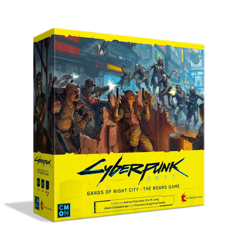 Cyberpunk 2077: Gangs of Night City - The Board Game - Gathering Games