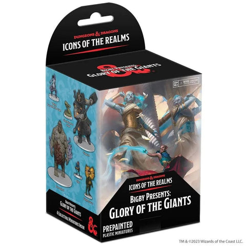 D&D Icons of the Realms - Bigby Presents Glory of the Giants Booster Box - Gathering Games