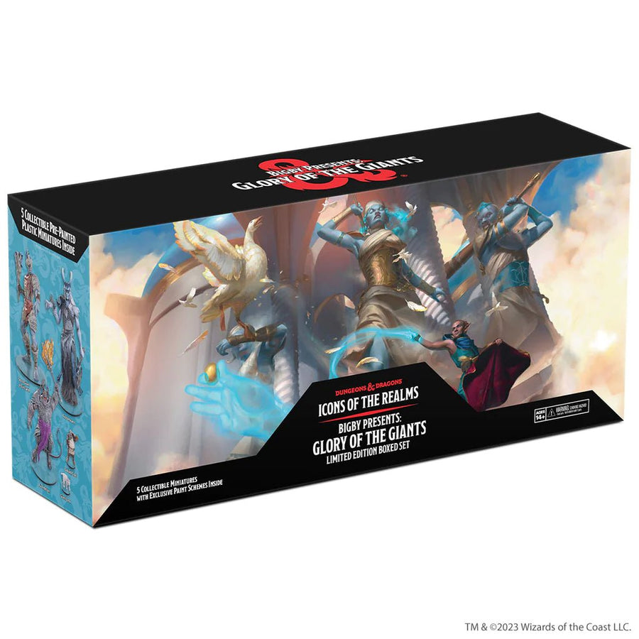 D&D Icons of the Realms - Bigby Presents Glory of the Giants: Limited Edition Box Set - Gathering Games