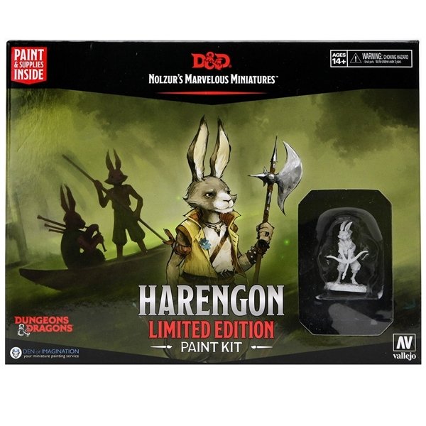 D&D Nolzur's Marvelous Miniatures: Paint Kit - Harengon - Gathering Games