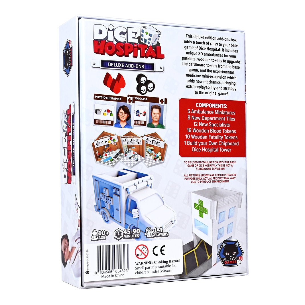 Dice Hospital Deluxe Add Ons Gathering Games