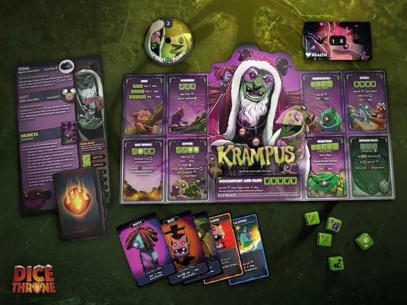 Dice Throne: Santa Vs Krampus - Gathering Games