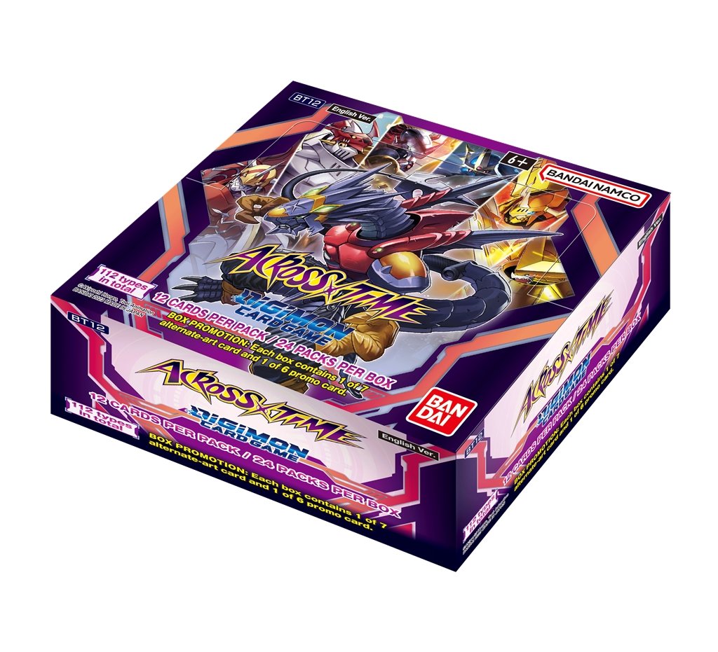 Digimon Card Game Across Time (BT12) Booster Box Trading Card Games
