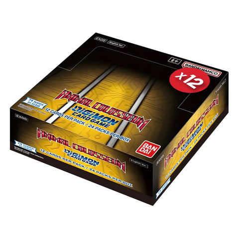 Digimon Card Game: Animal Colosseum (EX05) Case (12 Booster Boxes) | Gathering Games Digimon Card Game: Animal Colosseum (EX05) Case (12 Booster Boxes) | Gathering Games