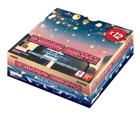 Digimon Card Game: Beginning Observer (BT16) Case (12 Booster Boxes) | Gathering Games Digimon Card Game: Beginning Observer (BT16) Case (12 Booster Boxes) | Gathering Games