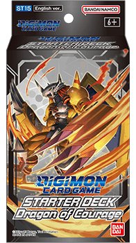 Digimon Card Game: Dragon of Courage (ST15) - Starter Deck - Gathering Games