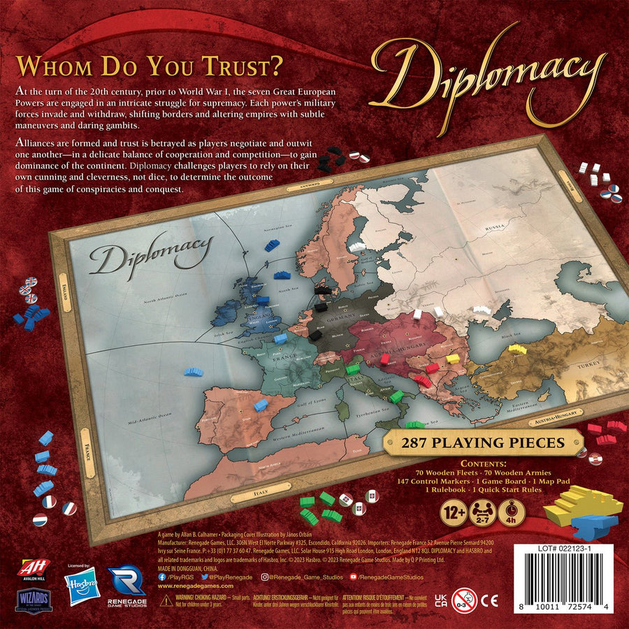 Diplomacy - Gathering Games