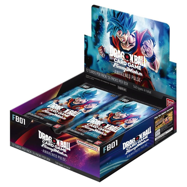 dragon ball z super trading card game Fusion World: Awakened Pulse Booster Box Collect the full range of The Simpsons toys and collectibles by JAKKS Pacific Dragon Ball Super Card Game