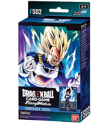 Dragon Ball Super: Card Game - Fusion World Vegeta (FS02) Starter Deck - Gathering Games