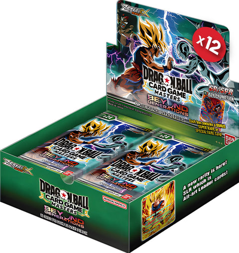 Dragon Ball Super Card Game - Masters: Zenkai Series EX Set 7 (B24) Case (12 Count) - Gathering Games