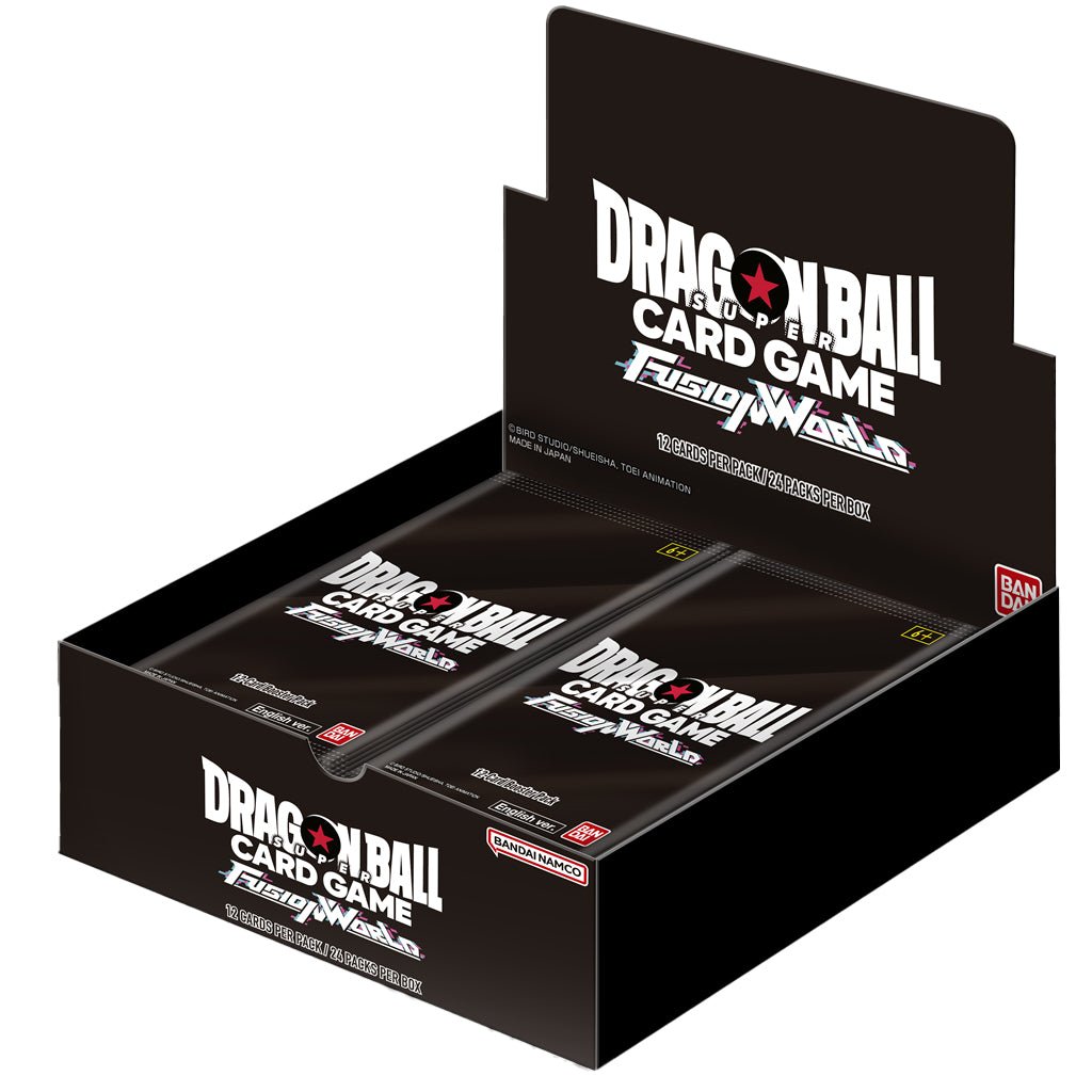 Dragon Ball TCG Booster Box Dragon Ball Super TCG: Fusion World FB03 Raging Roar Booster Box - English, Factory Sealed Bandai Dragon Ball TCG Dragon Ball TCG Booster Box Dragon Ball Super TCG: Fusion World FB03 Raging Roar Booster Box - English, Factory Sealed Bandai Dragon Ball TCG