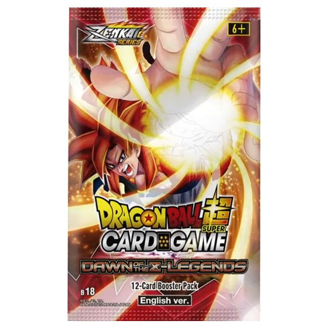 Dragon Ball Super CG - Zenkai Series Set 1: Dawn Of The Z-Legends [B18] Booster - Gathering Games