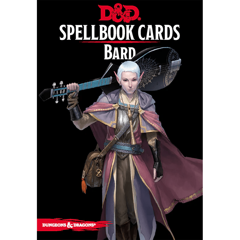 Dungeon & Dragons (D&D): Bard Spellbook Cards (Revised) - Gathering Games