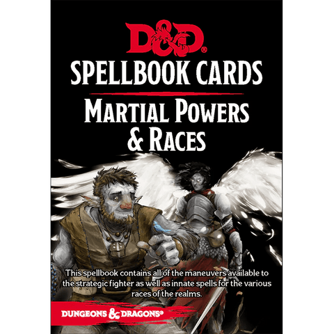 Dungeon & Dragons (D&D): Martial Powers & Races Spellbook Cards (Revised) - Gathering Games