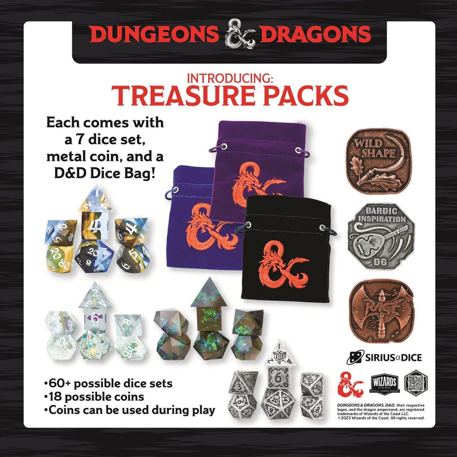 Dungeons and Dragons: Acererak's Treasure Dice Booster - Gathering Games