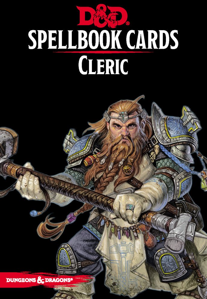 Dungeons & Dragons (D&D): Cleric Spellbook Cards (Revised) - Gathering Games