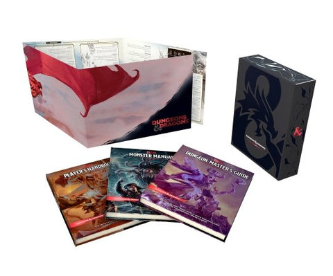 Dungeons & Dragons (D&D): Core Rulebook Gift Set 2018 - Gathering Games