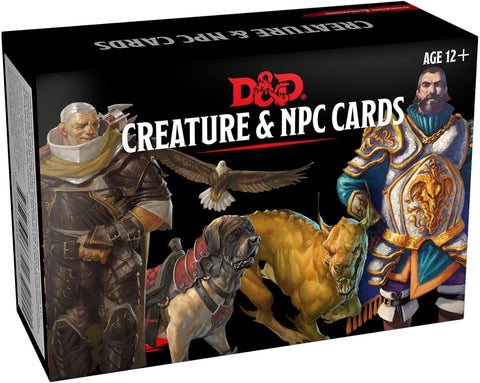 Dungeons & Dragons (D&D): Creature & NPC Cards - Gathering Games