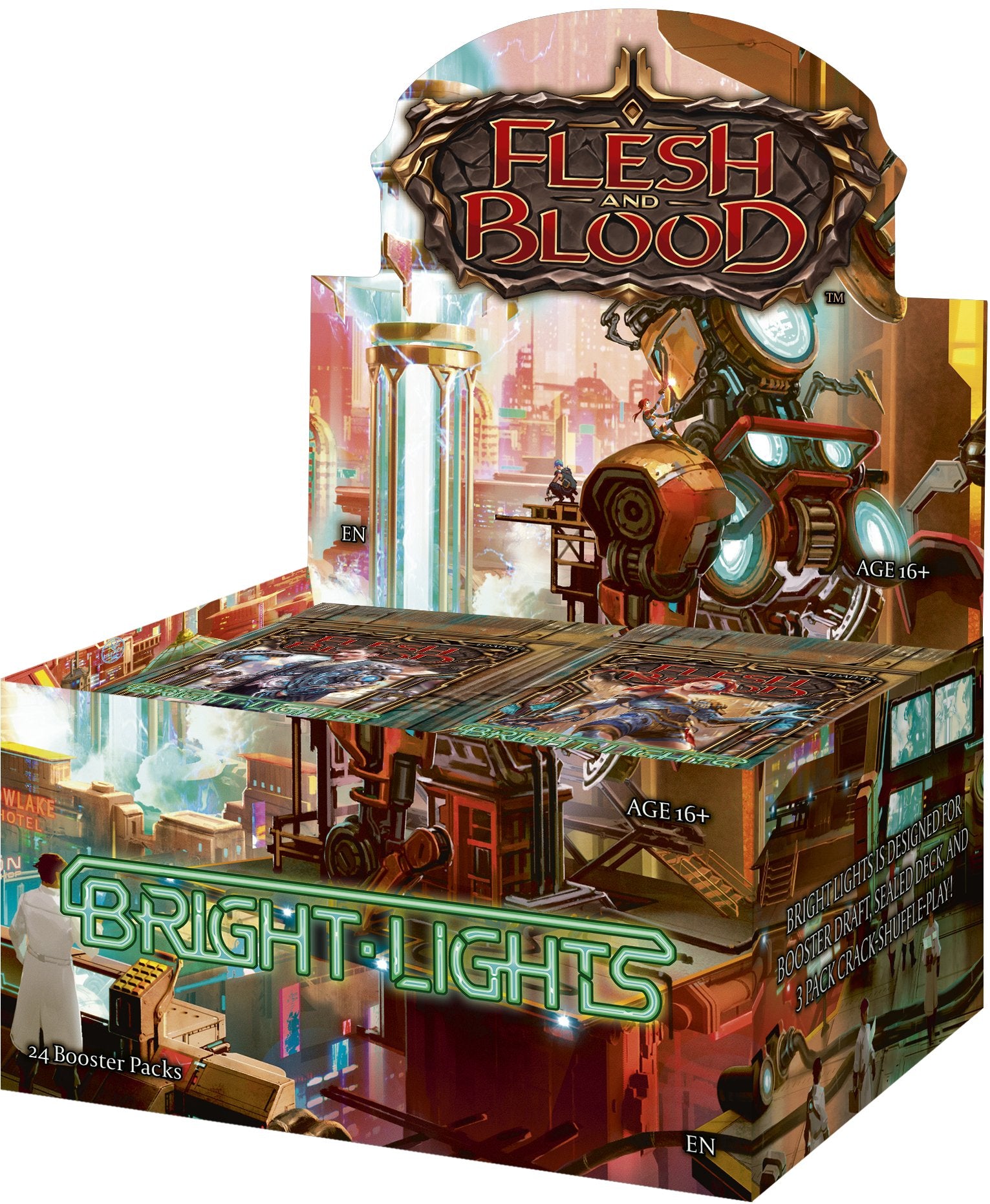 Flesh And Blood TCG: Bright Lights Booster Box | Trading Card Games ...