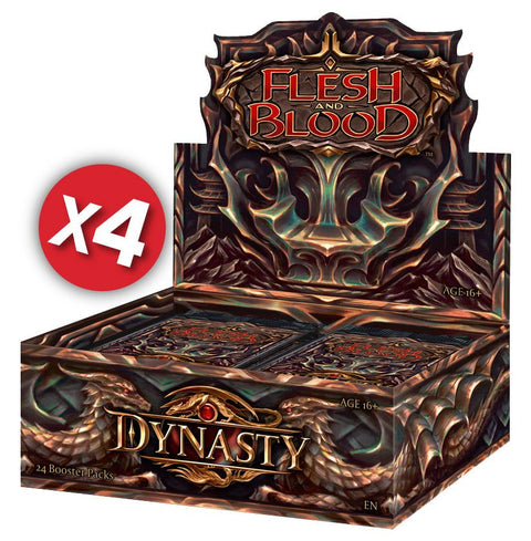 Flesh And Blood TCG - Dynasty Case (4 x Booster Boxes) - Gathering Games