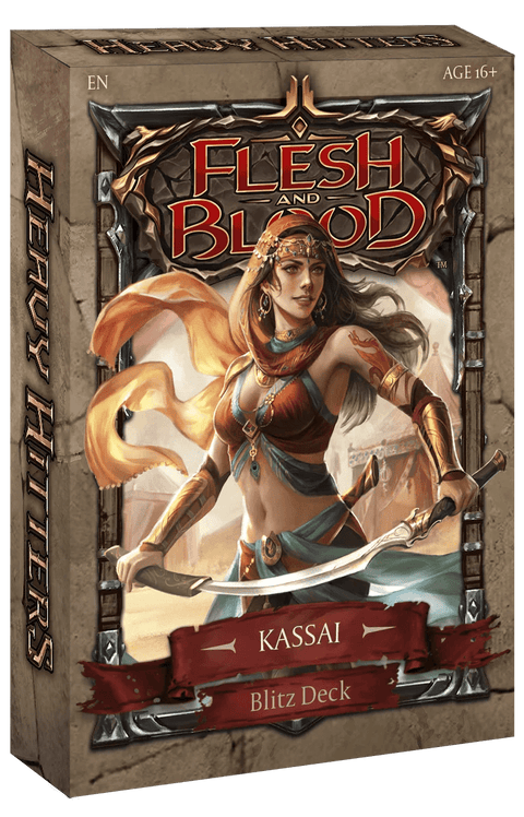 Flesh And Blood TCG: Heavy Hitters Blitz Deck - Kassai - Gathering Games