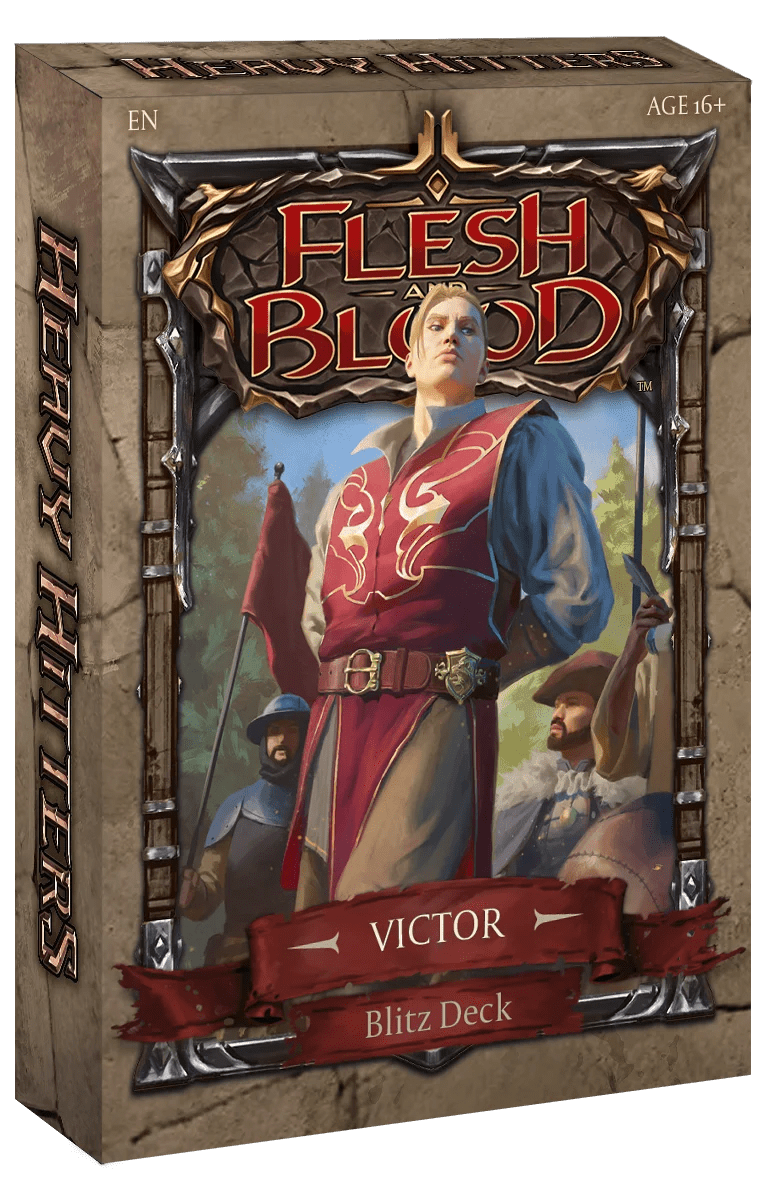 Flesh And Blood TCG  Heavy Hitters Booster Box  SEALED  24 Packs,  English, 2023