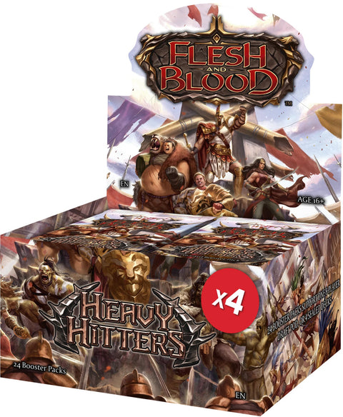 Flesh And Blood TCG: Heavy Hitters Case (4 Booster Boxes) - Gathering Games