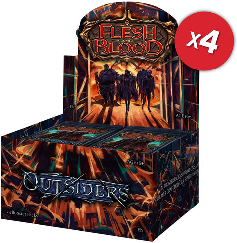 Flesh And Blood TCG: Outsiders Case (4 Booster Boxes) - Gathering Games