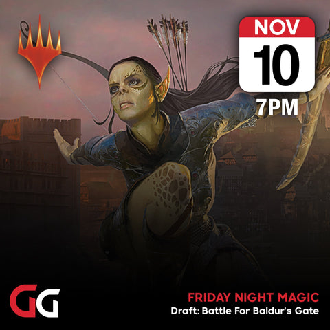 Friday Night Magic: Battle For Baldur's Gate Two Headed Giant Draft | 10th Nov 2023 | Skipton - Gathering Games