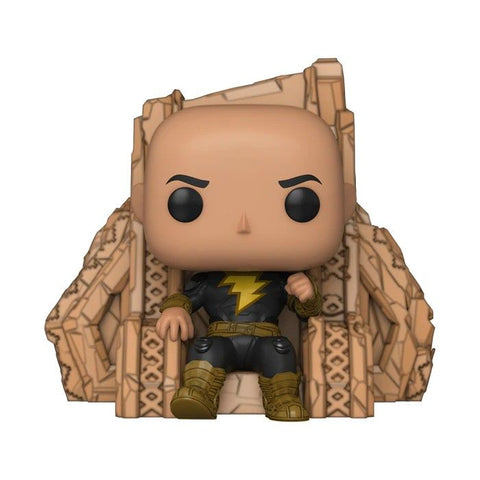Funko POP: Deluxe: Black Adam - Black Adam on Throne - Gathering Games