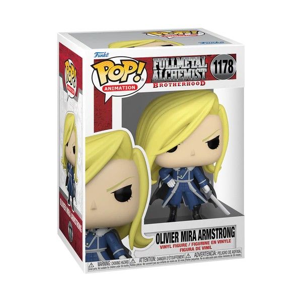 Funko POP: Full Metal Alchemist Brotherhood - Olivier Armstrong with Sword - Gathering Games